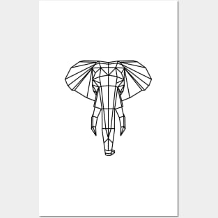 Elephant by Minimalismdesigner Posters and Art